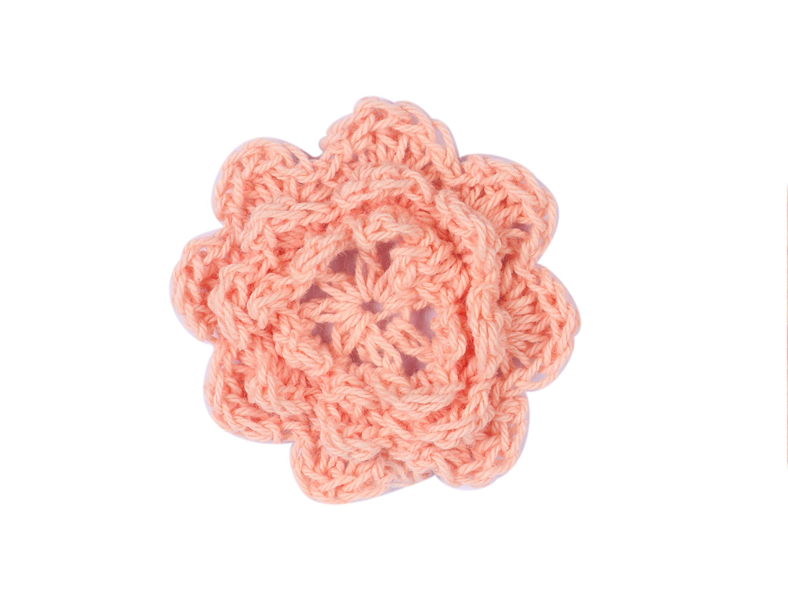 好久由craft Amazon.com: YYCRAFT Pack of 20pcs Handmade Crochet Flowers